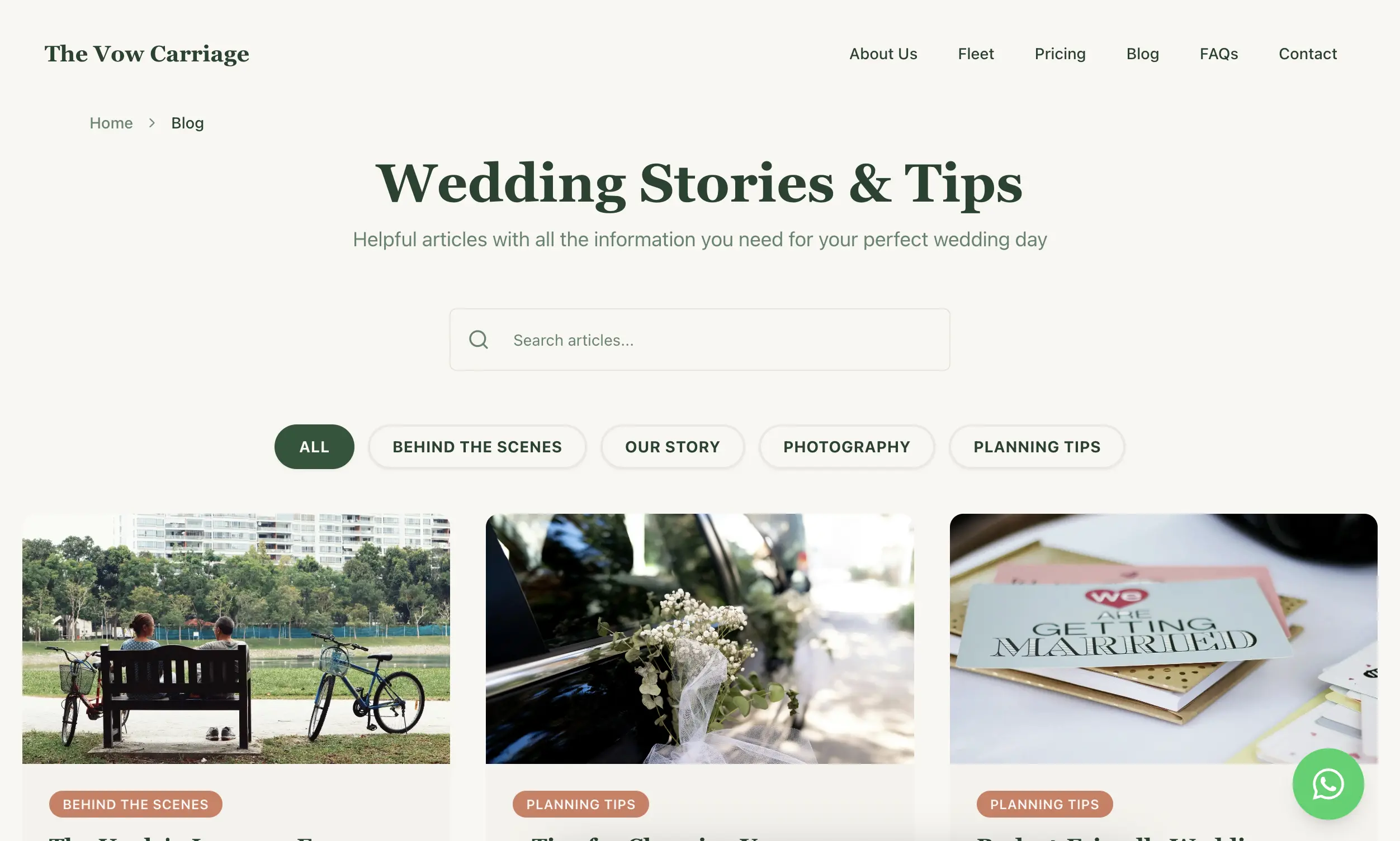 The Vow Carriage - Wedding Car Rental Platform - Image 1